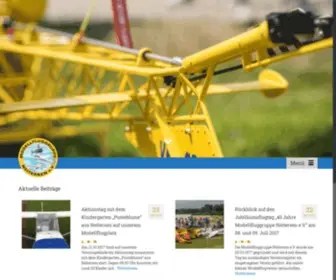 MFG-Neitersen.de(Modellflug im Westerwald) Screenshot