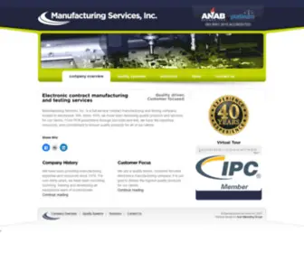 MFG-Services.com(Manufacturing Services) Screenshot