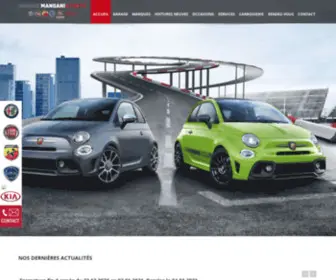 Mfgarage.ch(Votre concessionnaire Fiat) Screenshot