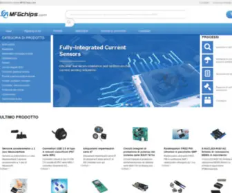 MFGchips.it(Negozio online di componenti elettronici qualificati) Screenshot