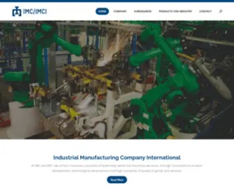 MFgco.com(Industrial Manufacturing Company International) Screenshot