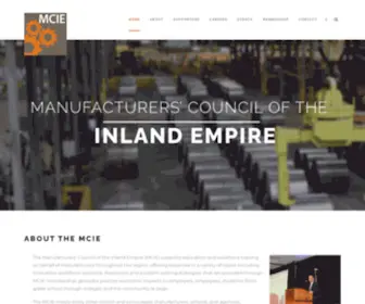 MFgcouncilie.com(Manufacturers' Council of the Inland Empire) Screenshot