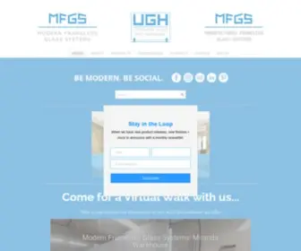 MFGS.com.au(MODERN FRAMELESS GLASS SYSTEMS) Screenshot