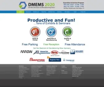 MFGshow.com(Del Mar Electronics & Manufacturing Show) Screenshot