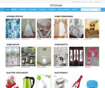 MFGtrade.com(B2B Trade Portal and Directory For Suppliers and Manufacturers) Screenshot