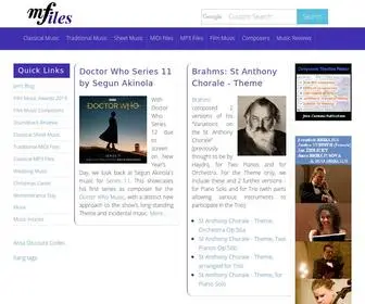 Mfiles.co.uk(Music Files) Screenshot