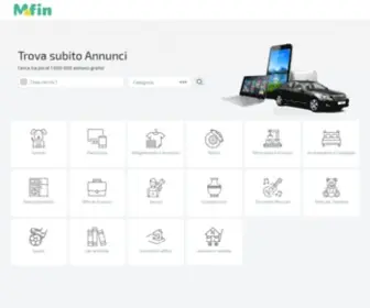 Mfin.eu(Mfin Tutti Annunci Gratuiti) Screenshot