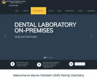 Mfishbeindmd.com(Dentist in Toms River) Screenshot