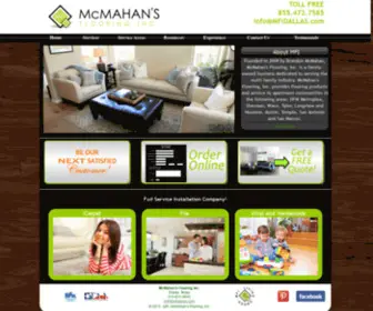 Mfitexas.com(McMahans Flooring) Screenshot