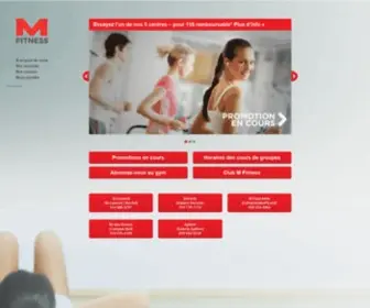 Mfitness.ca(Mfitness) Screenshot