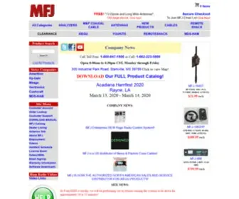 Mfjenterprises.com(MFJ Enterprises Inc) Screenshot