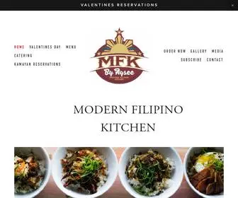 Mfkaysee.com(Modern Filipino Kitchen Modern Filipino Kitchen) Screenshot