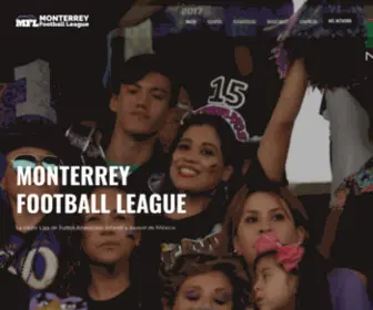 MFL.com.mx(Monterrey Football League) Screenshot