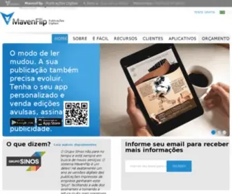 Mflip.com.br(Mavenflip) Screenshot
