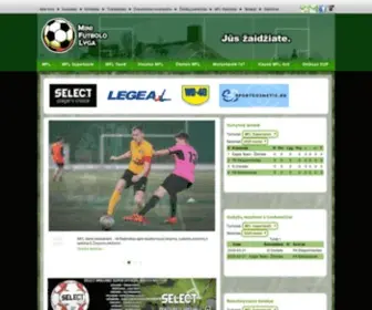 MFL.lt(MFL mini futbolo lyga) Screenshot