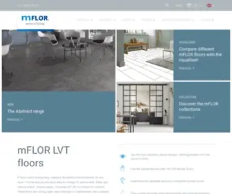 Mflor.com(MFLOR LVT floors) Screenshot