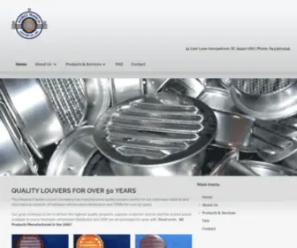 Mflouver.com(Maurice Franklin Louver Company) Screenshot