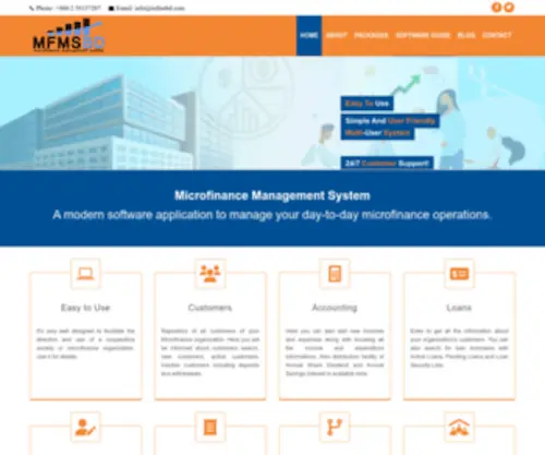 MFMSBD.com(Microfinance Management System) Screenshot