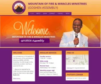 MFMstevenage.org(MOUNTAIN OF FIRE & MIRACLES MINISTRIES) Screenshot