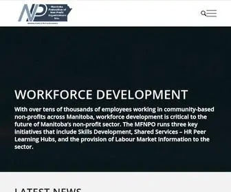 MFnpo.org(Sustaining a high quality workforce in the non) Screenshot