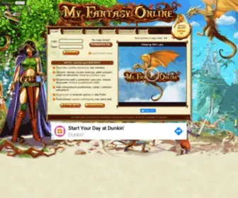 Mfo3.pl(My Fantasy Online 3) Screenshot