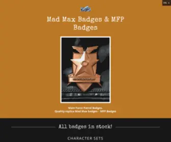 MFpbadges.com.au(Mad Max Badges) Screenshot