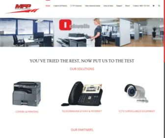 MFPgroup.co.za(MFP Office Automation) Screenshot