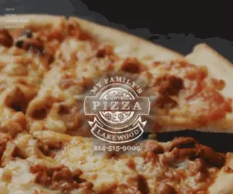 MFplakewood.com(My Family's Pizza // Lakewood) Screenshot