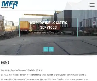 MFR-Warehousing.nl(MFR Warehousing) Screenshot