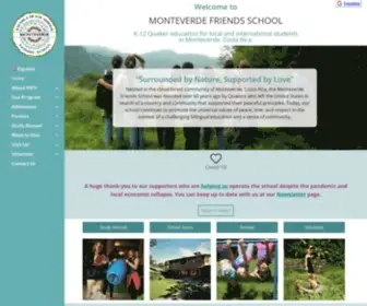 MFSchool.org(Monteverde Friends School) Screenshot