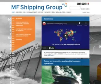 MFshippinggroup.com(Ship Management Worldwide) Screenshot