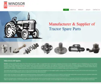 MFspares.com(Massey Ferguson Tractor Parts Supplier) Screenshot