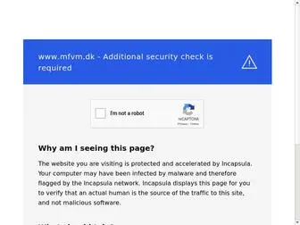 MFVM.dk(Fødevareministeriet) Screenshot