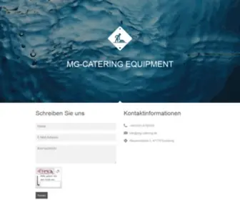 MG-Catering.de(MG-Catering Equipment) Screenshot