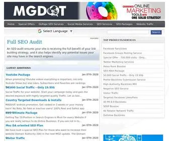 MG-Digital.co(Index page for MGDot Advertising) Screenshot