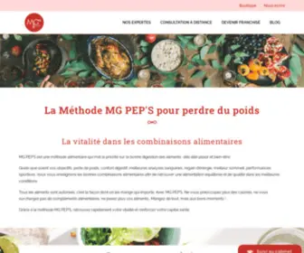 MG-Peps.com(Perdre du poids : Rééquilibrage alimentaire maigrir rapidement) Screenshot