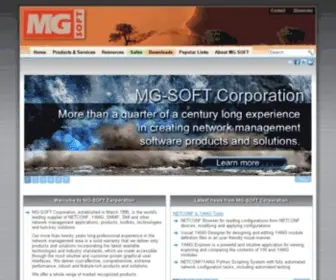 MG-Soft.si(MG-SOFT Corporation) Screenshot