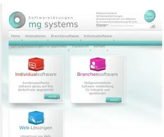 MG-SYstems.de(Software von MG) Screenshot