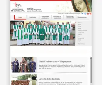 MG.org.mx(Misioneros de Guadalupe) Screenshot