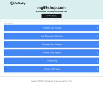 MG99Shop.com(MG 99 Shop) Screenshot