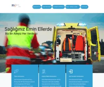 Mgambulans.com(Mg Özel Ambulans) Screenshot