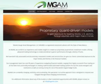 Mgamllc.com(Market Gauge Asset Management) Screenshot