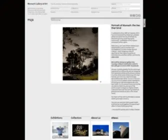 Mga.org.au(The Australian home of photography) Screenshot