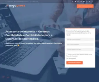 Mgapress.com.br(Assessoria de Imprensa) Screenshot