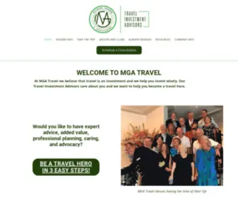 Mgatravel.com(MGA Travel) Screenshot