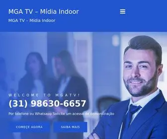 Mgatv.com.br(Mídia Indoor) Screenshot