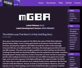 Mgba.io(MGBA is an open) Screenshot