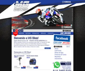 Mgbikes.com.ar(MG Bikes) Screenshot