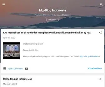 MGblog.id(Mg-Blog Indonesia) Screenshot