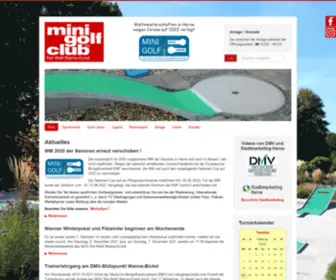 MGC-Wanne.de(Website des MGC Rot) Screenshot